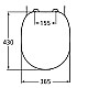 Купить Сиденье для унитаза Ideal Standard Connect E712801 в магазине сантехники Santeh-Crystal.ru