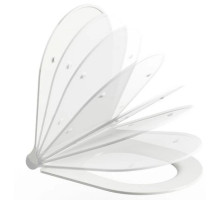 Сиденье для унитаза с механизмом Soft-Close Ravak Uni Chrome Slim X01550