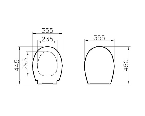 Купить Крышка-сиденье с микролифтом  универсальное Vitra Arkitekt 84-003-729 в магазине сантехники Santeh-Crystal.ru