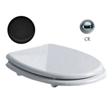 Сиденье с микролифтом для унитаза Simas Arcade AR006nero/cr