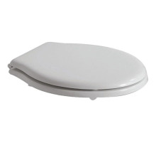 Сиденье для унитаза белый/хром Globo Paestum PA021bi/cr