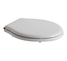 Сиденье для унитаза белый/бронза Globo Paestum PA109bi/br