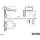 Приобрести Сиденье для унитаза с дистанционным управлением Toto WASHLET™ GL 2.0 MH/NC TCF6532G#NW1 в магазине сантехники Santeh-Crystal.ru