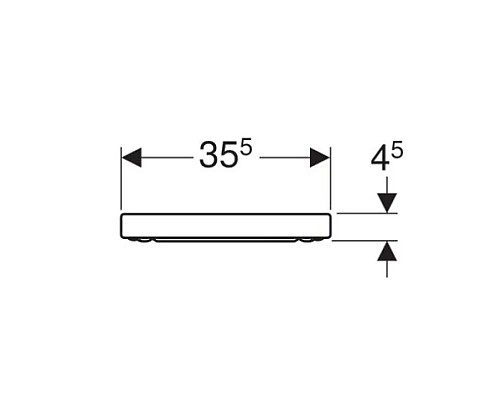 Приобрести Сиденье для унитаза,верхнее крепление Geberit iCon 574120000 в магазине сантехники Santeh-Crystal.ru