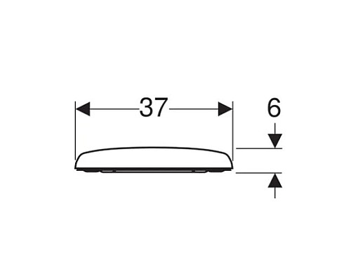 Купить Сиденье для унитаза,верхнее крепление Geberit Renova 573015000 в магазине сантехники Santeh-Crystal.ru
