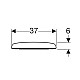 Купить Сиденье для унитаза,верхнее крепление Geberit Renova 573015000 в магазине сантехники Santeh-Crystal.ru