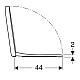 Заказать Сиденье для унитаза с микролифтом,верхнее крепление Geberit iCon 500.670.01.1 в магазине сантехники Santeh-Crystal.ru