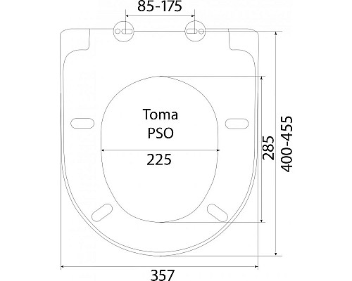 Приобрести Сиденье для унитаза с микролифтом Berges Toma slim PSO 027606 в магазине сантехники Santeh-Crystal.ru