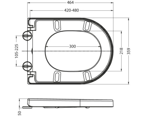 Купить Сиденье для унитаза с микролифтом BelBagno BB2009SC в магазине сантехники Santeh-Crystal.ru