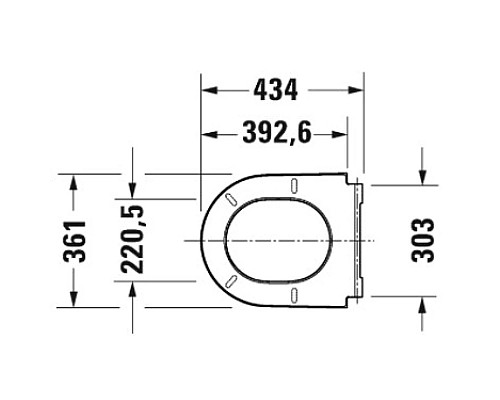 Приобрести Сиденье для унитаза с микролифтом Duravit D-Neo 0021690000 в магазине сантехники Santeh-Crystal.ru