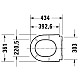 Приобрести Сиденье для унитаза с микролифтом Duravit D-Neo 0021690000 в магазине сантехники Santeh-Crystal.ru