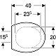 Приобрести Сиденье для унитаза Geberit Bambini 573334000 в магазине сантехники Santeh-Crystal.ru