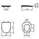 Купить Сиденье для унитаза с микролифтом Ideal Standard I.Life A T467601 в магазине сантехники Santeh-Crystal.ru