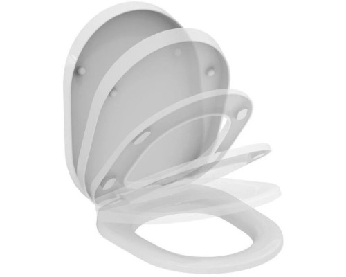 Купить Сиденье для унитаза с микролифтом Ideal Standard Tonic K706101 в магазине сантехники Santeh-Crystal.ru