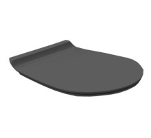 Сиденье для унитаза с микролифтом Simas Vignoni VI004nero matt/cr