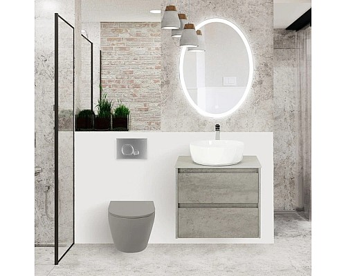 Купить Сиденье для унитаза с микролифтом BelBagno Colorato BB062SC-GR в магазине сантехники Santeh-Crystal.ru