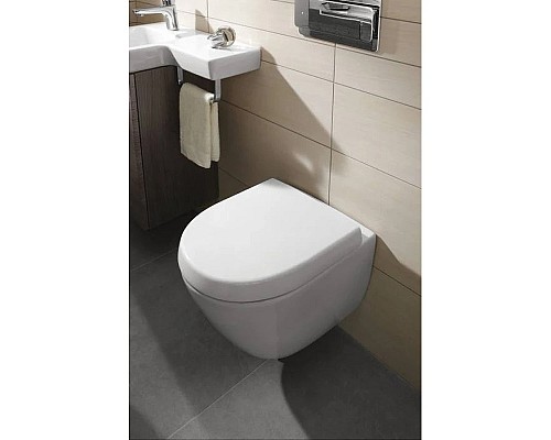 Заказать Сиденье для унитаза Villeroy & Boch Subway 2.0 9M69Q101 в магазине сантехники Santeh-Crystal.ru