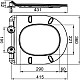 Приобрести Сиденье для унитаза с микролифтом Art&Max Rimini AM2111SC в магазине сантехники Santeh-Crystal.ru