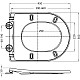 Заказать Сиденье для унитаза с микролифтом Art&Max Imola AM217SC в магазине сантехники Santeh-Crystal.ru