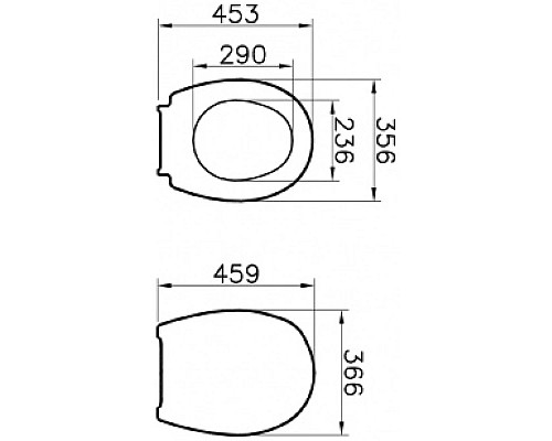 Заказать Сиденье для унитаза VitrA Universal 115-003-001 в магазине сантехники Santeh-Crystal.ru