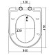 Приобрести Сиденье для унитаза с микролифтом Art&Max Bolzano AM001SC в магазине сантехники Santeh-Crystal.ru