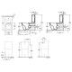 Заказать Чаша напольного безободкового унитаза Villeroy & Boch Venticello 4612R0R1 в магазине сантехники Santeh-Crystal.ru