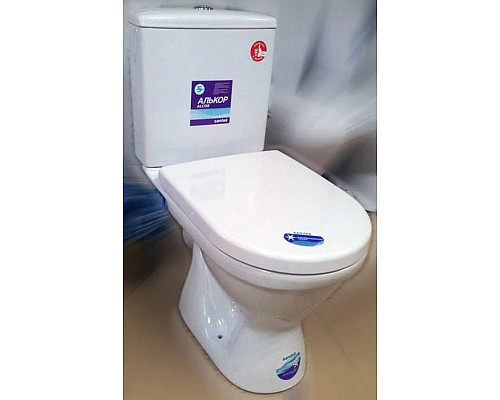 Santeh-Crystal.ru: Унитаз-компакт антивсплеск с сиденьем Santek Алькор 1.WH30.2.140 Заказать Унитаз-компакт антивсплеск с сиденьем Santek Алькор 1.WH30.2.140 в магазине сантехники Santeh-Crystal.ru