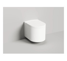 Унитаз подвесной Salini S-Stone Gemelli 240121KSM безободковый, с сиденьем микролифт, белый матовый