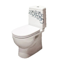 Унитаз-компакт с сиденьем микролифт Sanita Luxe Best Bubbles BSTSLCC12040522