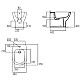 Купить Биде напольное Ideal Standard Tesi T354001 в магазине сантехники Santeh-Crystal.ru