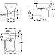 Купить Биде напольное Ideal Standard Active T501201 в магазине сантехники Santeh-Crystal.ru