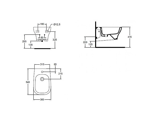 Купить Биде подвесное Ideal Standard Active T501301 в магазине сантехники Santeh-Crystal.ru