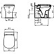 Приобрести Унитаз приставной Ideal Standard Active T316701 в магазине сантехники Santeh-Crystal.ru