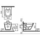 Купить Унитаз подвесной с сиденьем микролифт Vitra S50 5318B003-6039 в магазине сантехники Santeh-Crystal.ru