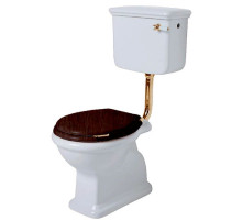 Чаша для напольного унитаза с вертикальным выпуском Simas Lante LA01bi