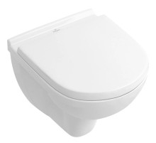 Подвесной безободковый унитаз с сиденьем микролифт Villeroy & Boch O.Novo 5688HR01