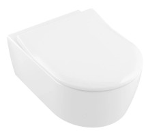 Подвесной безободковый унитаз с сиденьем микролифт Villeroy & Boch Avento 5656RS01