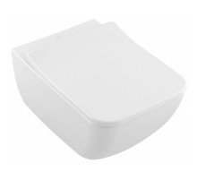 Подвесной безободковый унитаз с сиденьем микролифт Villeroy & Boch Venticello 4611RS01
