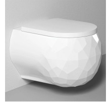 Подвесной безободковый унитаз с функцией биде с сиденьем микролифт Bien Pent PNKA052N1VP1W3000