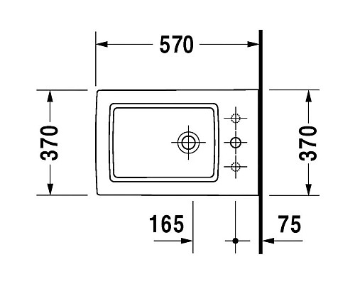 Приобрести Биде напольное Duravit Vero 2240100000 в магазине сантехники Santeh-Crystal.ru