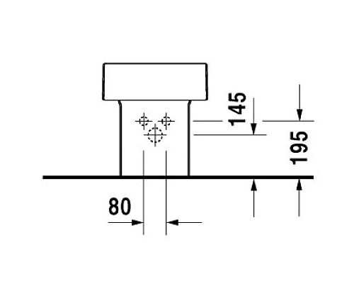 Приобрести Биде напольное Duravit Vero 2240100000 в магазине сантехники Santeh-Crystal.ru