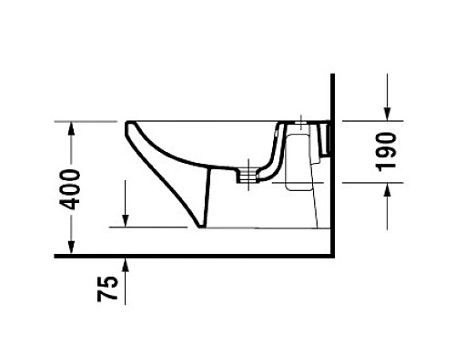 Приобрести Биде подвесное Duravit DuraStyle 2286150000 в магазине сантехники Santeh-Crystal.ru