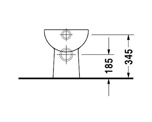 Приобрести Приставной унитаз Duravit D-Code 21080900002 в магазине сантехники Santeh-Crystal.ru