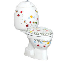 Чаша напольного унитаза Creavit Cocuk Decor CK300001F0