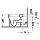 Купить Приставной унитаз Duravit D-Code 21090900002 в магазине сантехники Santeh-Crystal.ru