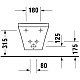 Заказать Подвесное биде Duravit DuraStyle 2285150000 в магазине сантехники Santeh-Crystal.ru