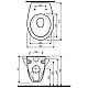 Заказать Подвесной унитаз с сиденьем Kolo Idol M1310000U в магазине сантехники Santeh-Crystal.ru