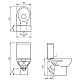 Приобрести Унитаз-компакт с сиденьем микролифт Cersanit Geo KO-GEO031-3/6-DL в магазине сантехники Santeh-Crystal.ru