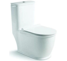 Унитаз-компакт безободковый с сиденьем микролифт SantiLine SL-5019