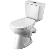 Унитаз-компакт с сиденьем полипропилен Santek Бриз 1.WH20.2.569